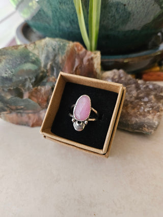 Pink Sapphire Ring- 7