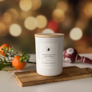 Scandinavian Christmas Candle