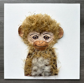 Original Nature Art: Monty the monkey