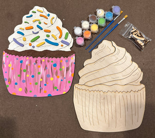 Cupcake DIY Painting kit