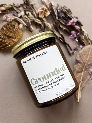 Grounded 7oz Wood Wick Candle