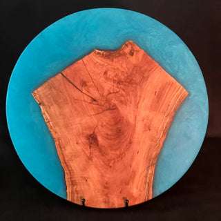 Lazy Susan Apple/Teal