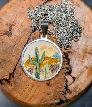 Saguaro National Park Clay Necklace