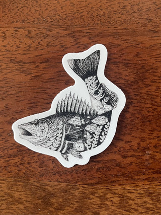 Walleye Sticker