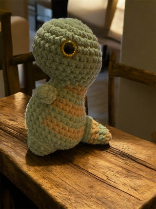 CROCHET T REX SAGE