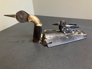 Loon with Baby Chick (Brass)