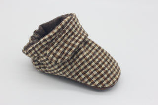 Briar Brown Tan Check SB1015 Small