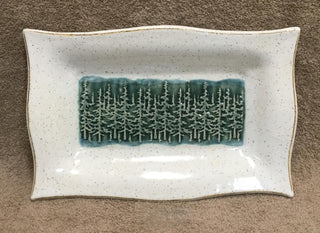 RECT LG platter/trees 692