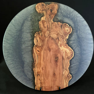 Lazy Susan Apple/Blue