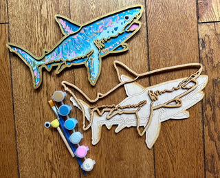 shark DIY painting kit