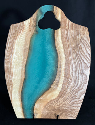 Charcuterie White Oak/Aqua
