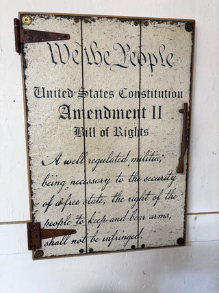 2nd Amendment sign