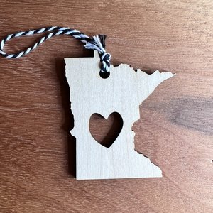 MN HEART ORNAMENT