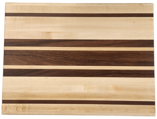 Basic Kitchen - Maple w/ varying Walnut Stripes