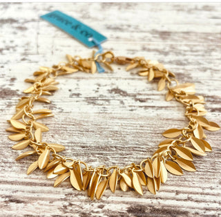 Gold Leaf Bracelet