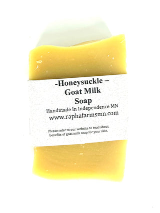 Honeysuckle Goat Milk Soap (bar)