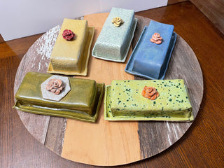 Handbuilt Butter Dishes