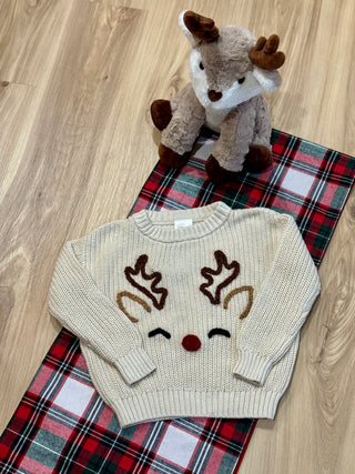 Reindeer Sweater 4-5T