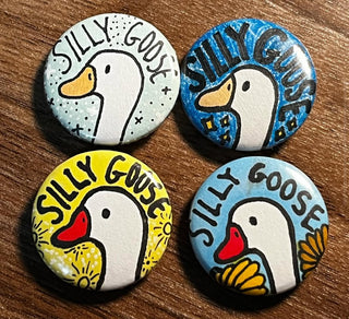 Silly Goose Button