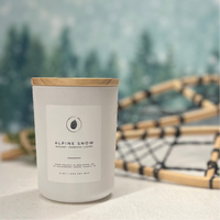 Alpine Snow Candle