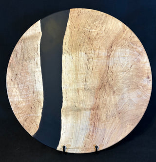 Lazy Susan Maple/Black