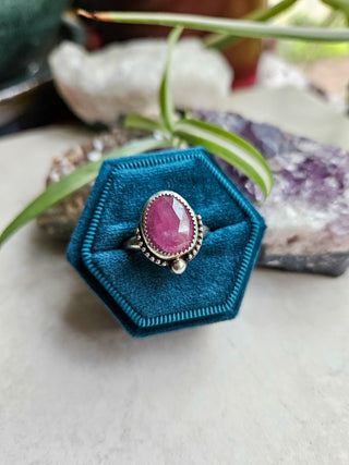 Pink Sapphire Ring