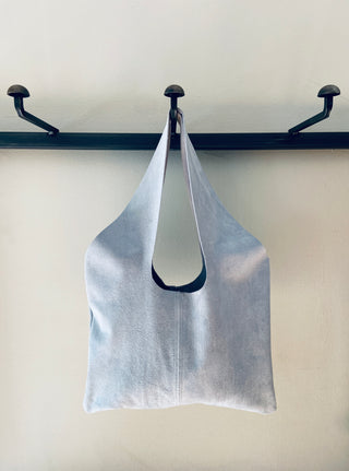 Suede Hobo Sling Bag