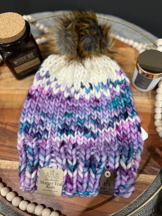 Basic Knit Hat (Purple)