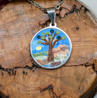 Joshua Tree National Park Clay Necklace
