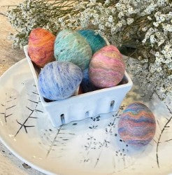 Felted Wool Soap Eggs