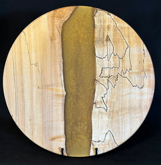 Lazy Susan Maple/Gold