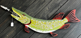 Hand Carved Northern Pike