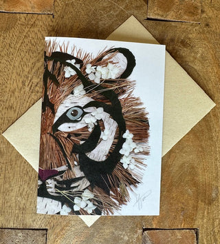 Tiger Nature Art Card