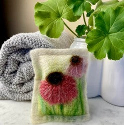 flower soap sachets