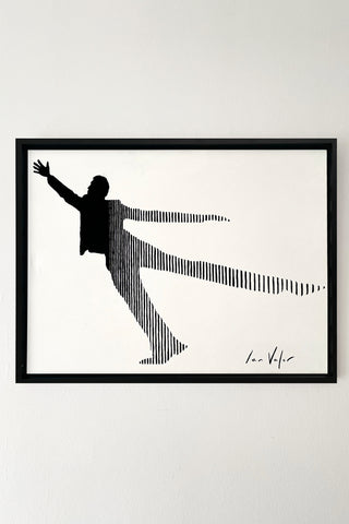 Reaching Man Painting