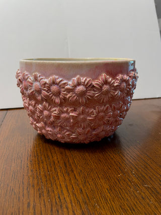 Pink Floral Mixing Bowl