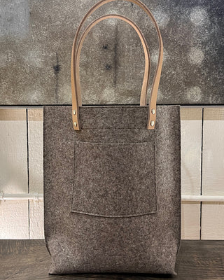 Tall Tote (Brown)