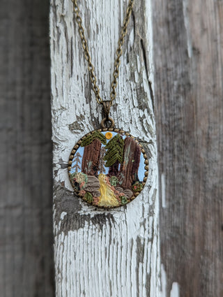 Sequoia National Park Clay Necklace