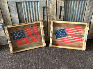 Serving Tray/American Flag