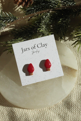 Red Lightbulb Studs