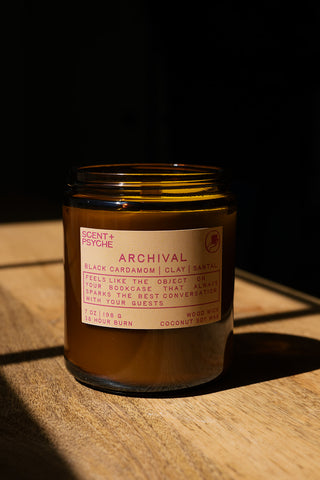 Archival 7oz Signature Size Candle