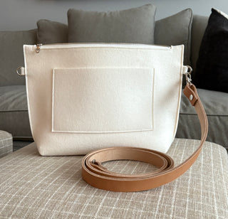 Zara Crossbody--Solid Gray