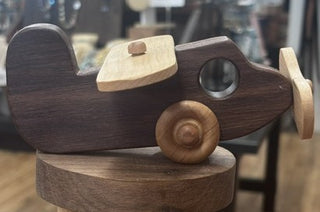 Wooden Toy Car - Airplane