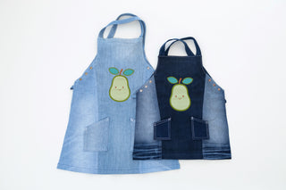 Toddler's Apron with Pear