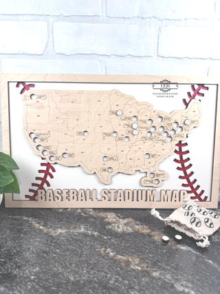 Baseball Stadium Map