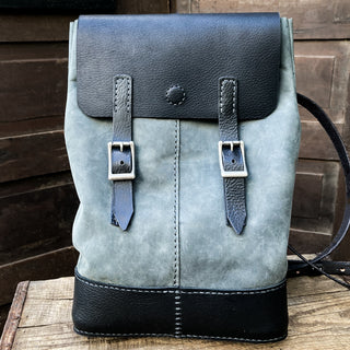 Subway Backpack - Blue/Gray with Black