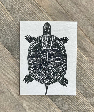 The Turtle Stamped Card