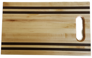 Slide - Maple 4 walnut stripe