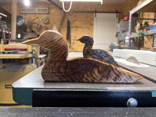 Loon with Baby (M)