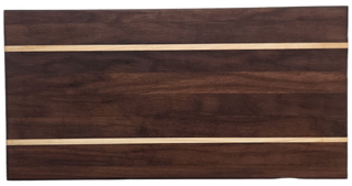 Handy Little Walnut Narrow Stripe